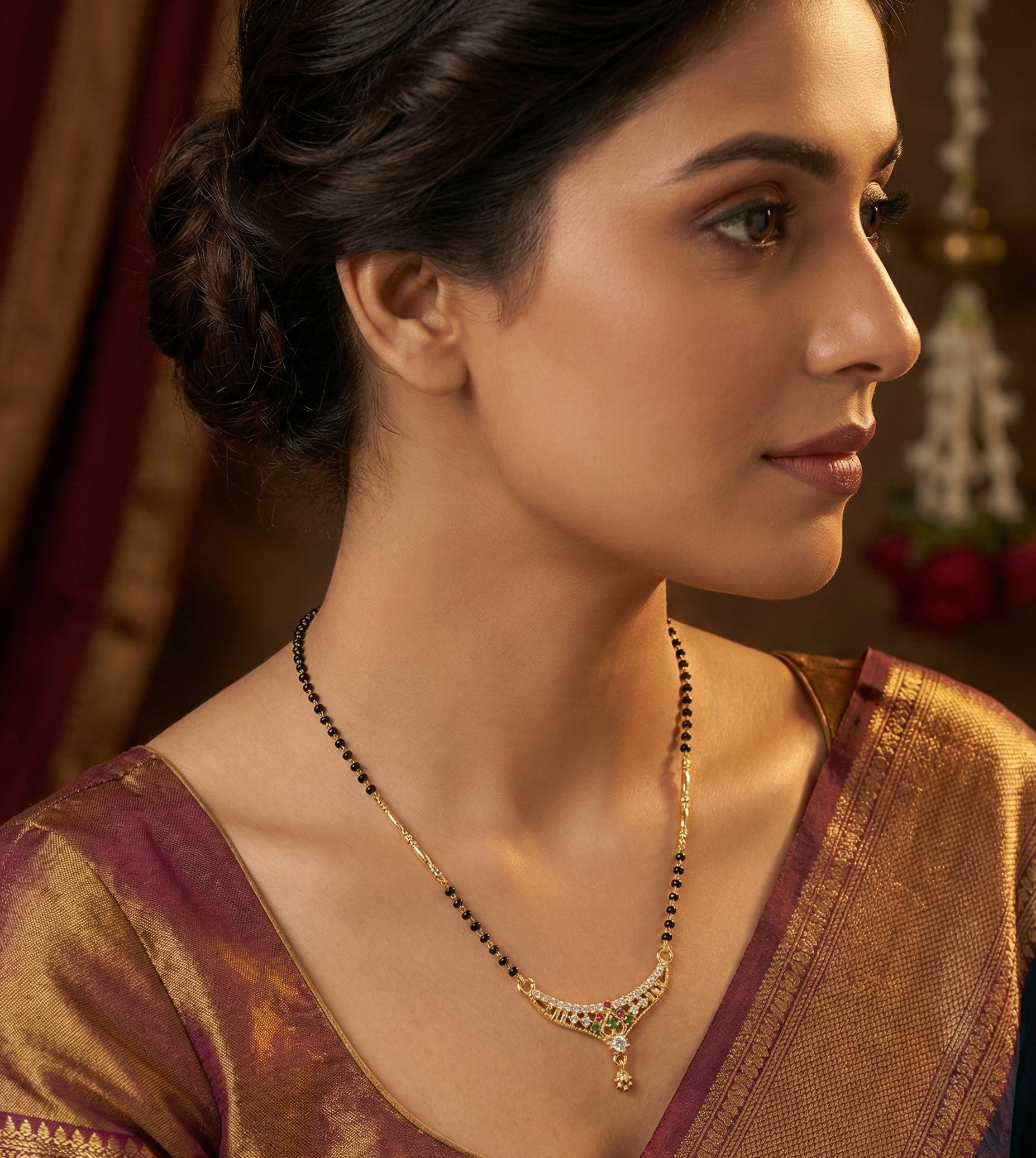 BlackBeads 16-16-16-240 -22cm