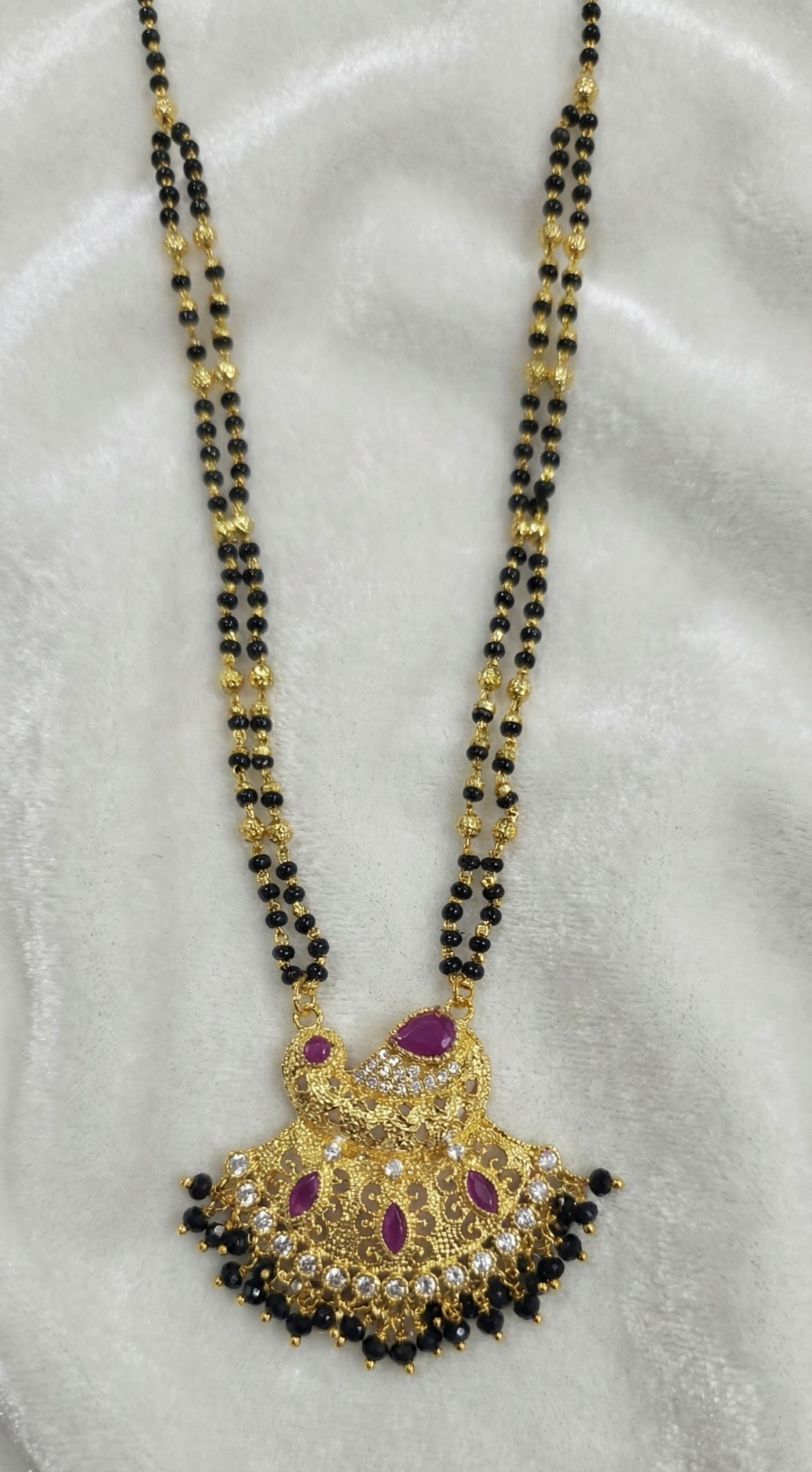 Blackbeads6-6 -360-24cms